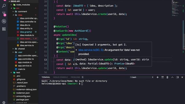 Ideas App - NestJS GraphQL 05 Idea Resolver смотреть онлайн