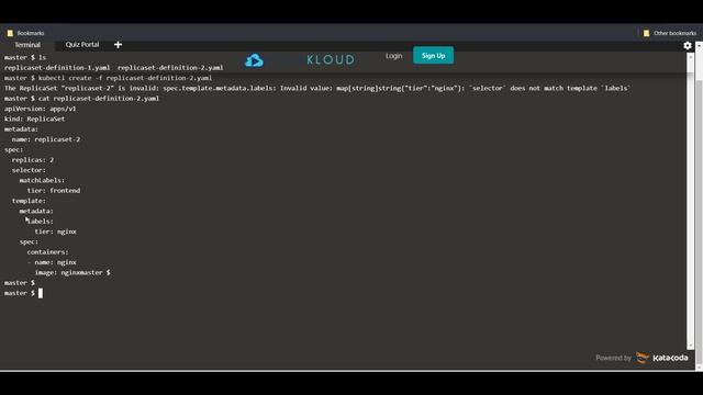 Kubernetes Certification Practice Test - ReplicaSets смотреть онлайн
