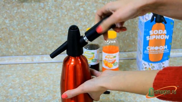 Как сделать газированную воду (обзор на сифон) смотреть онлайн