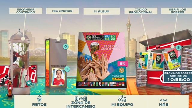 CODIGO PROMOCIONAL #4 en ALBUM PANINI VIRTUAL FEMENINO 2023 ✅ смотреть онлайн