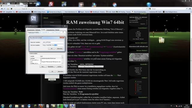 Java mehr speicher zuweisen 64 Bit *NEU* смотреть онлайн