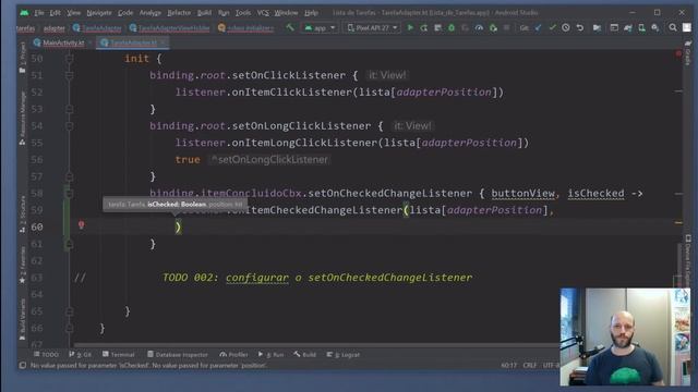 RecyclerView: interagindo com componentes (views) internos dos itens no Android com Kotlin смотреть онлайн
