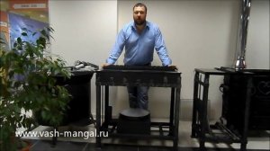 Красивый кованый мангал Видео презентация - мангал дизайнерский