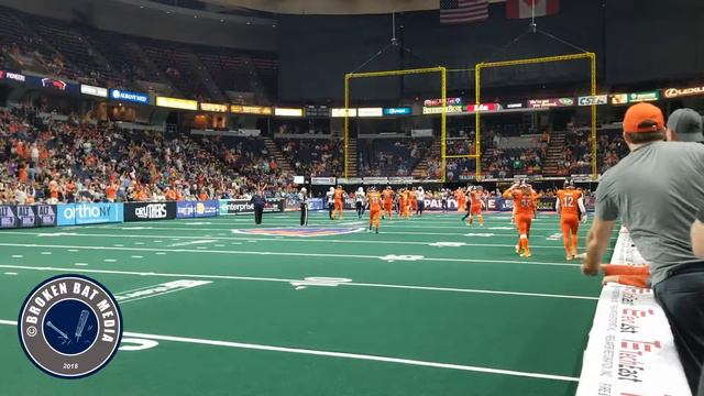 Tommy Grady (Albany Empire) to Joe Hills Touchdown #3 (6/2/18) смотреть онлайн