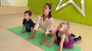 2 урок. Современная хореография 4-7 лет