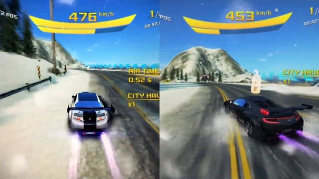 Asphalt 8 - Acura NSX GT3 Evo vs Mazda RX-8 Special Edition | B Class New King Alps смотреть онлайн