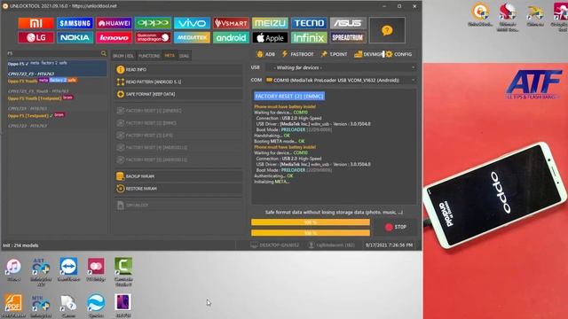 Oppo F5 CPH1723 Pin Pattern Password Lock Remove By Unlock Tool смотреть онлайн