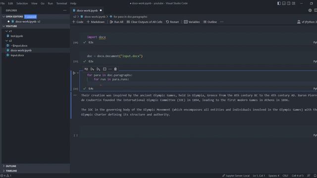 Insert comment in MS Word file using python смотреть онлайн