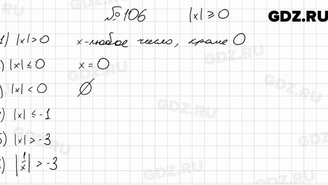 № 106 - Алгебра 9 класс Мерзляк смотреть онлайн