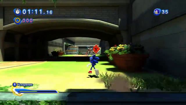 Быстрое прохождение Sonic Generations #2 - Speed Highway, City Escape, Seaside Hill смотреть онлайн