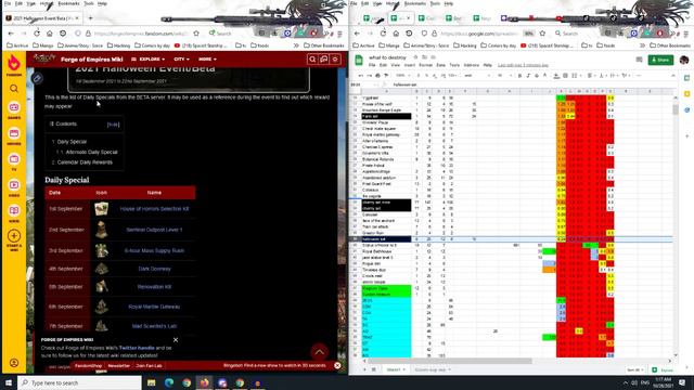 FOE Halloween event смотреть онлайн
