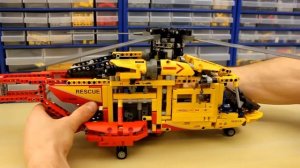 LEGO Technic 9396 Helicopter Review – Вертолет – Легенды ЛЕГО Техник – Обзор №18