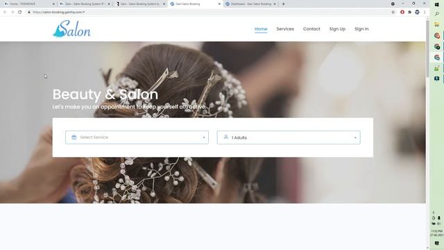 How to Make Salon Booking Website || Gain Salon Booking System PHP Script Download смотреть онлайн