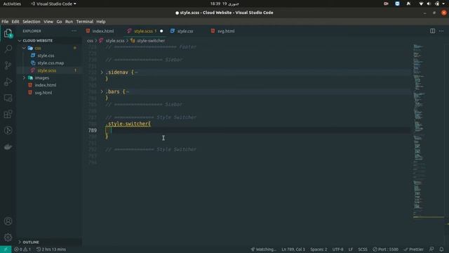 PART 4 | How to make Responsive Website using HTML CSS SCSS & Javascript | Projects for beginners смотреть онлайн