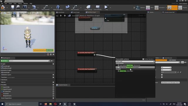 Moving Forward Attacks - Hack and Slash Action RPG in Unreal Engine 4 #29 смотреть онлайн