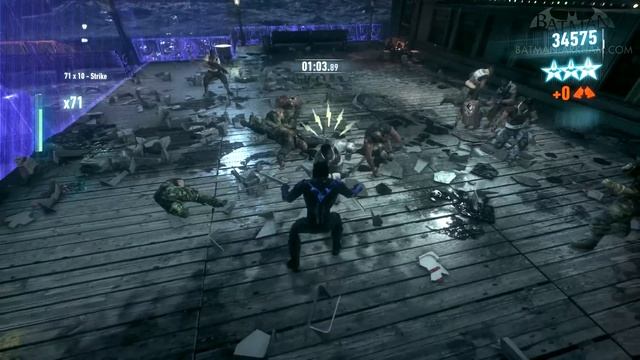 Batman: Arkham Knight - Crime Fighter Challenge Pack #1 - Nightwing: Newton's Cradle смотреть онлайн
