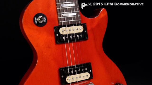 Gibson 2015 LPM Commemorative Electric Guitar смотреть онлайн