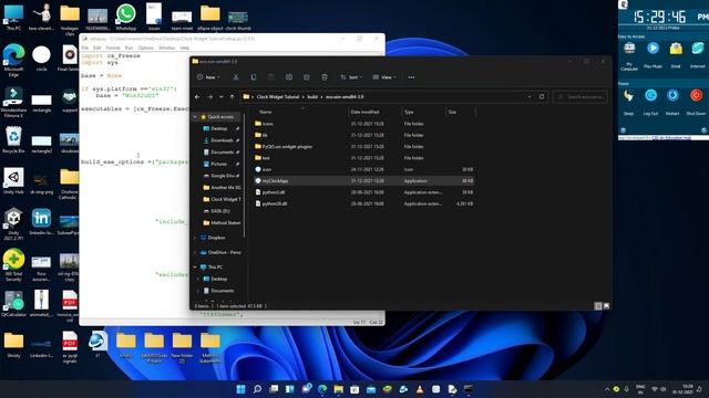 Full app development course with live real example | Python | PyQt5 | InnoSetup | FirstOnNet | Part смотреть онлайн