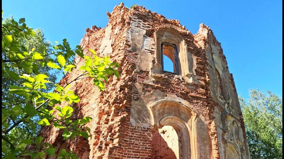 Имение князей Друцких-Соколинских в Аполье. Церковь. Легенда о черном зеркале! смотреть онлайн