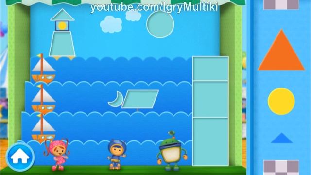 Team Umizoomi Super Shape Carnival Puzzles (Умизуми: Супер пазлы) смотреть онлайн