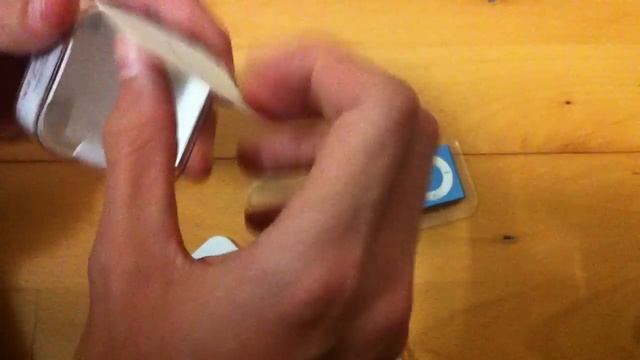 Apple Blue iPod Shuffle 4G Unboxing смотреть онлайн