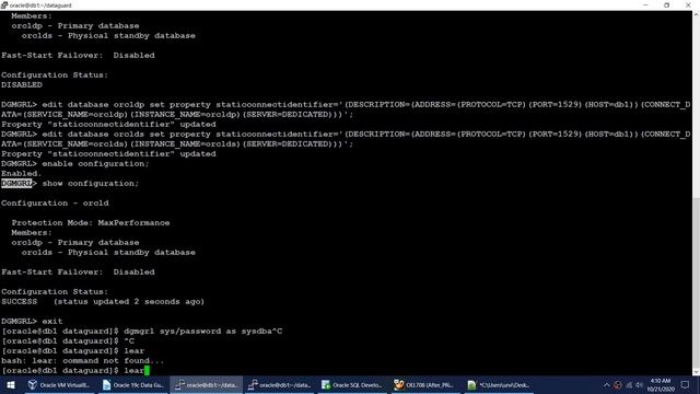 Oracle 19c DataGuard Step by Step 04 DataGuard Broker & Failover - OLD. New Version Available смотреть онлайн