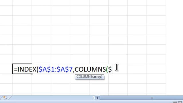Excel 2010 Tutorial 8 - Absolute Reference $ смотреть онлайн