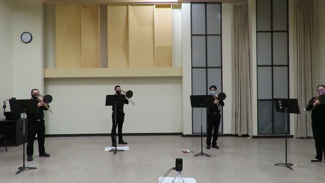 ATW 2021 National Quartet Competition, Outer Loop Quartet, Quatuor for Trombones - Pierre Max Duboi смотреть онлайн