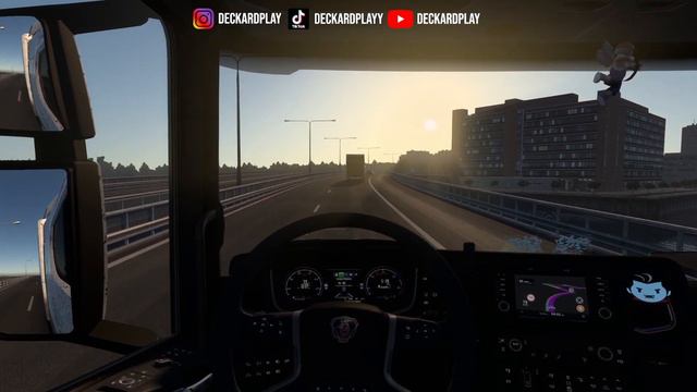 ETS2 - SCANIA - Viajes por Europa (AHOLA TRANSPORT) смотреть онлайн