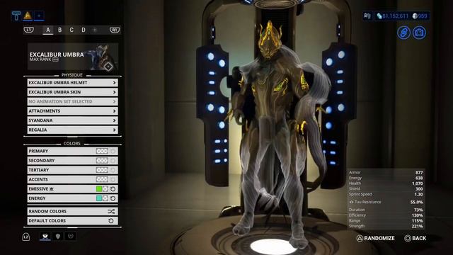 Warframe- Excalibur Umbra Chromatic Blade Build 2020 [5 forma] | Insane Build! смотреть онлайн