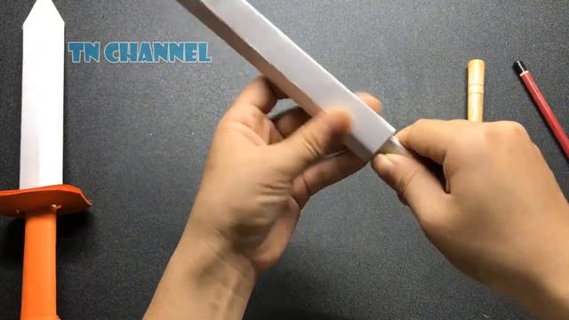 How to make a Paper Sword PART 15 | Easy Origami Tutorial | DIY Ninja Sword by TN Channel смотреть онлайн