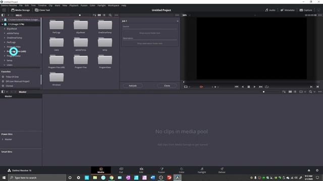 Use Clone Tool To Safely Duplicate Files - Davinci Resolve: The Manual Series #7 смотреть онлайн