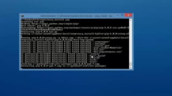 python easy_install pip install