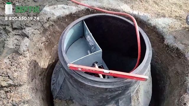 Установили Септик ЕВРОТАНК 5 PRO Септик смотреть онлайн