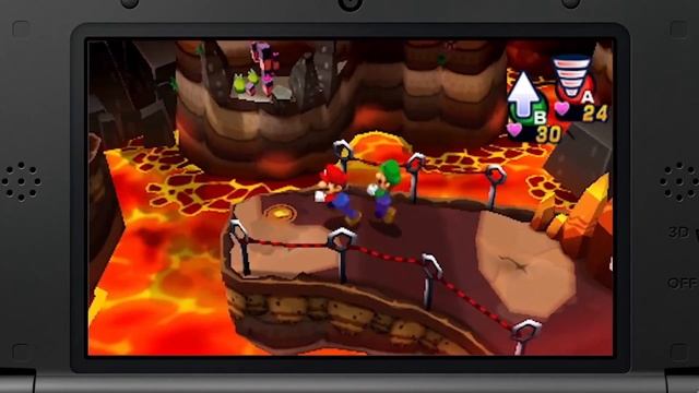 3DS - Mario and Luigi RPG 4: Dream Adventure - New Gameplay смотреть онлайн
