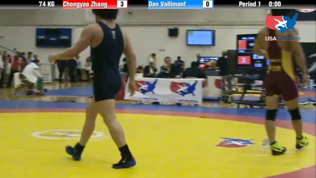 MFS 74 KG - Chongyao Zhang vs. Dan Vallimont смотреть онлайн