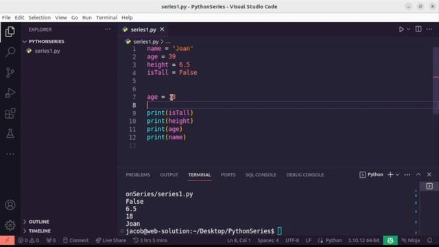 Python Variables: Your Best Guide to Data Storage! смотреть онлайн
