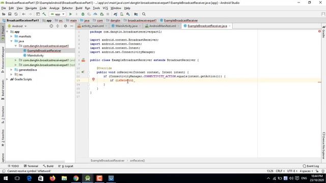 BroadcastReceiver trong Android Part 1 (Static Receivers) - [Android Tutorial - #18] смотреть онлайн
