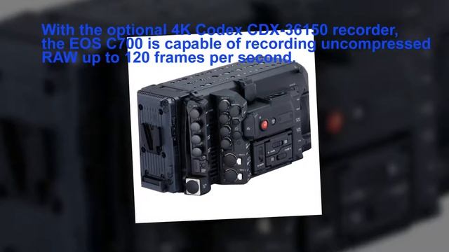 The Canon Cinema EOS C700 Digital Cinema Camera.2K/HD recording. New Super 35mm CMOS sensors. смотреть онлайн