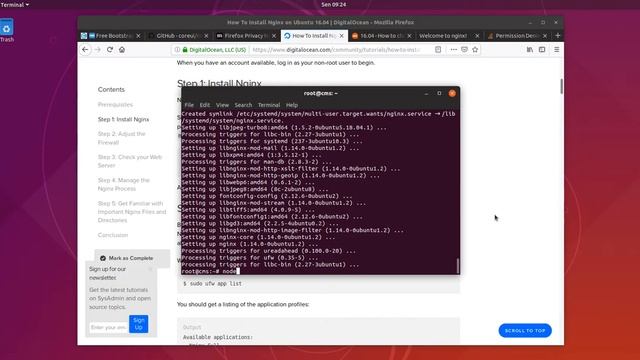 cara install coreUI (part2) смотреть онлайн