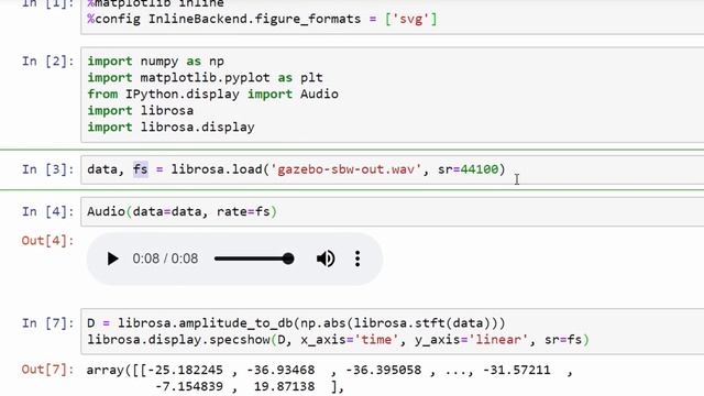 Python - Plotando o espectrograma do áudio смотреть онлайн