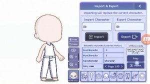 как импортировать персонажа в гачя лайф 2 ??