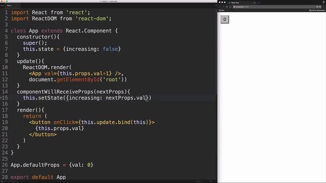 13 egghead react component lifecycle updating смотреть онлайн