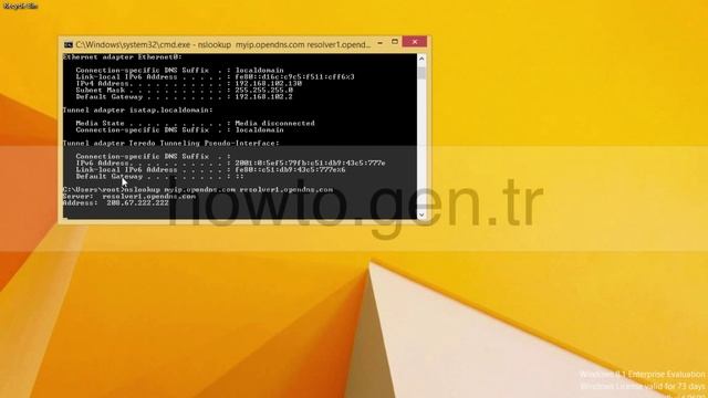 How can I get my public/external IP address from the command line on Windows OS ? смотреть онлайн