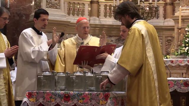 2016-03-24 Krizmaszentelési szentmise a Szent István Bazilikában смотреть онлайн