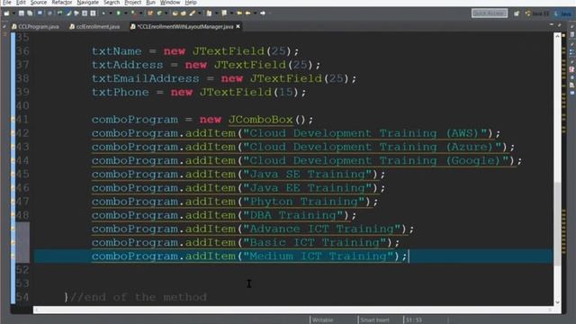 VIDEO15; Gridbag Layout For Java Layout Managers смотреть онлайн
