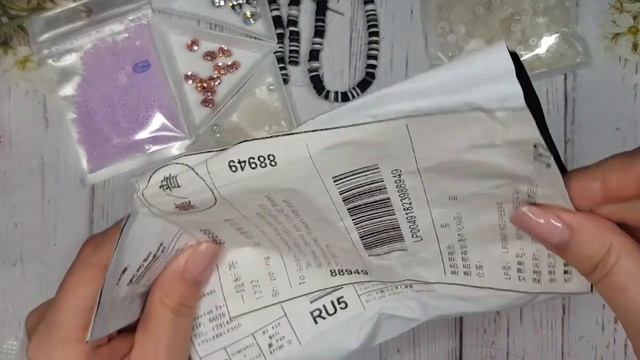 ?Распаковка посылок с АЛИЭКСПРЕСС/бусины из натуральных камней #распаковкапосылок #aliexspress смотреть онлайн
