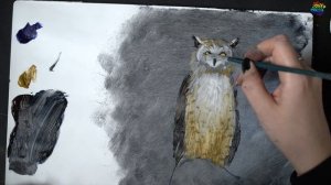 ОЧЕНЬ легкая картина МАСЛОМ. Художник Надежда Ильина