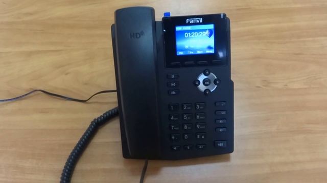 Краткий обзор телефона Fanvil X3S/X3SP