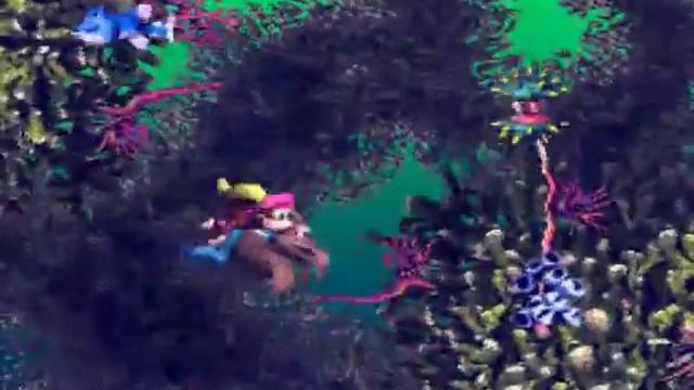 DKC3 105% Run pt 17 - Level 3-5: Fish Food Frenzy смотреть онлайн